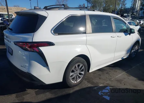 2021 Toyota Sienna Le from USA, damaged, VIN 5TDBRKEC5MS019059
